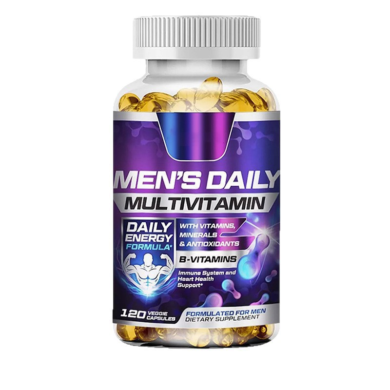 Men's Multivitamin Mineral Soft Capsules Manufacturer Price Wholesale Vitamin Mineral Adult Soft Capsules