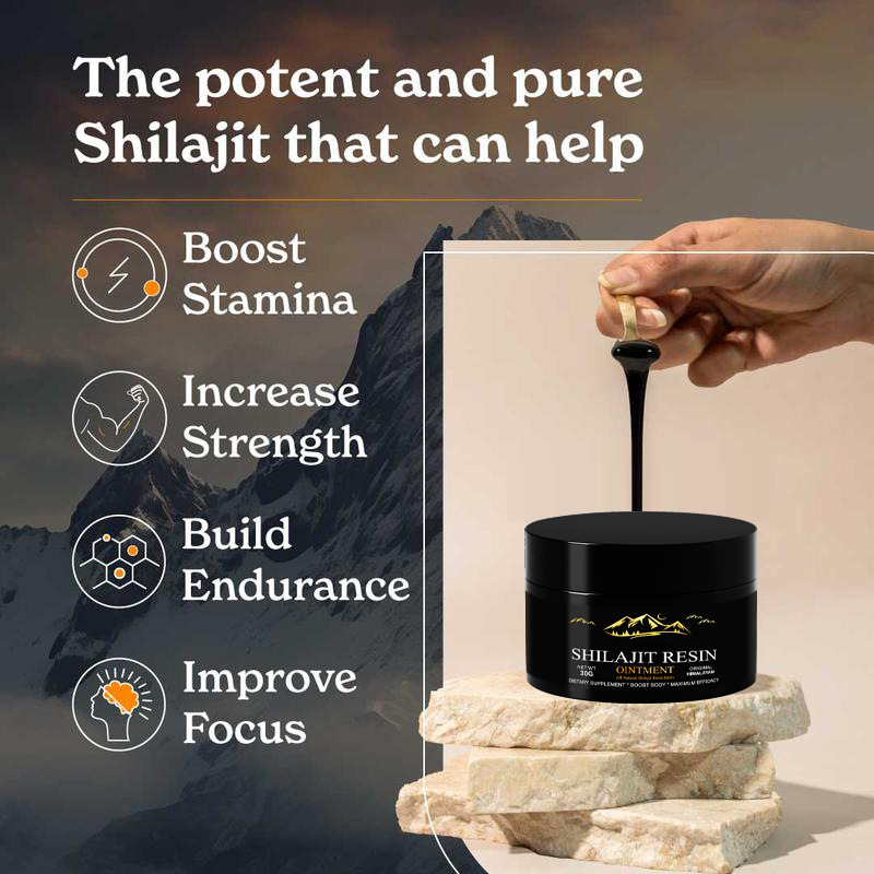 Shilajit Resin Fulvic Acid 30g Adult Herbal Extract Oral Liquid Ointment Beauty Product Antioxidant