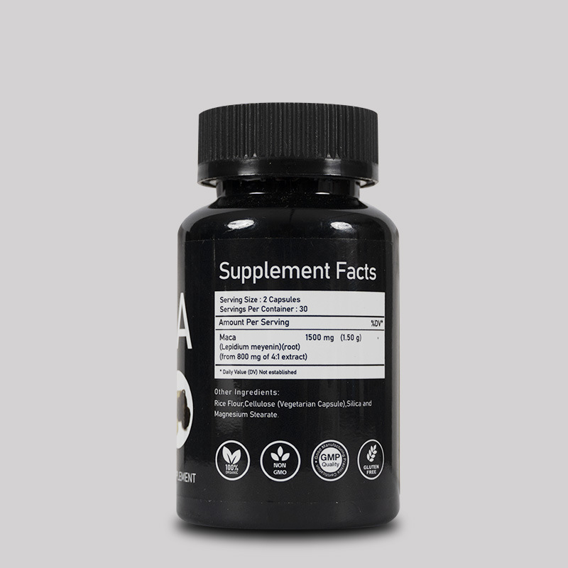Maca Ginseng Antioxidant Health Supplement Capsules Male Adult Male Energy Powder