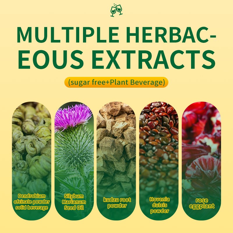 Dual-Chamber Herbal Supplement for Liver Health Milk Thistle Dandelion Root Detox Cleanse Repair