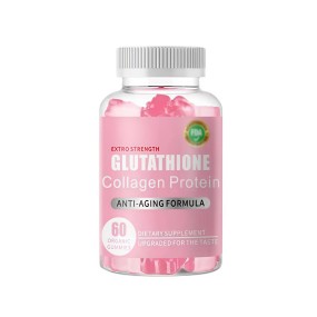 Herbal Supplement Glutathione Gummies with Collagen Spot Removal Anti-Aging Beneficial Beauty Product