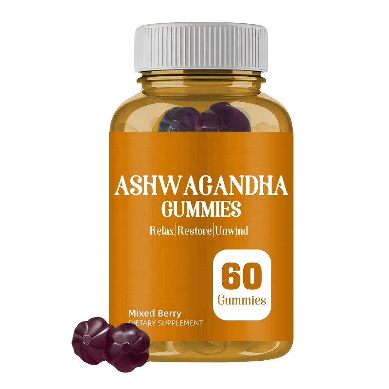 Natural Vegan Adult Gummies Ashwagandha Gummies