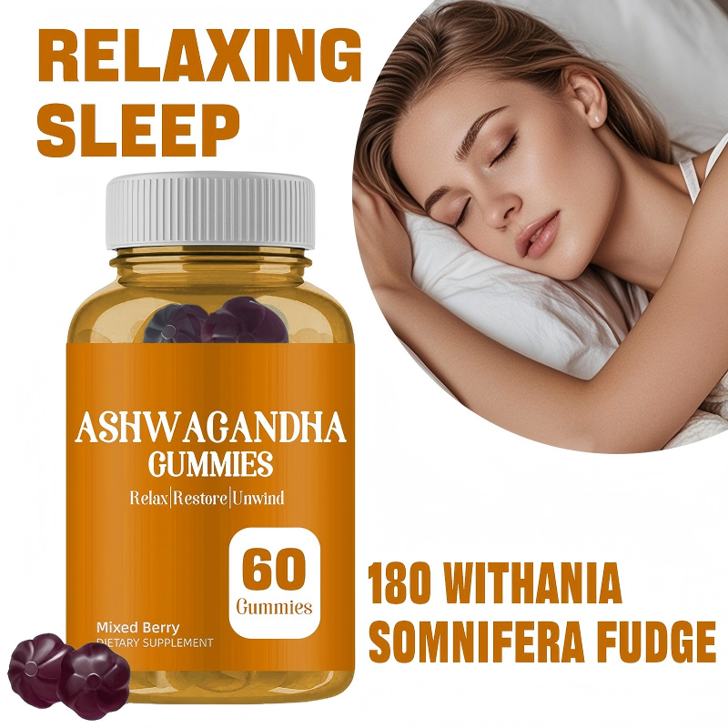 Natural Vegan Adult Gummies Ashwagandha Gummies