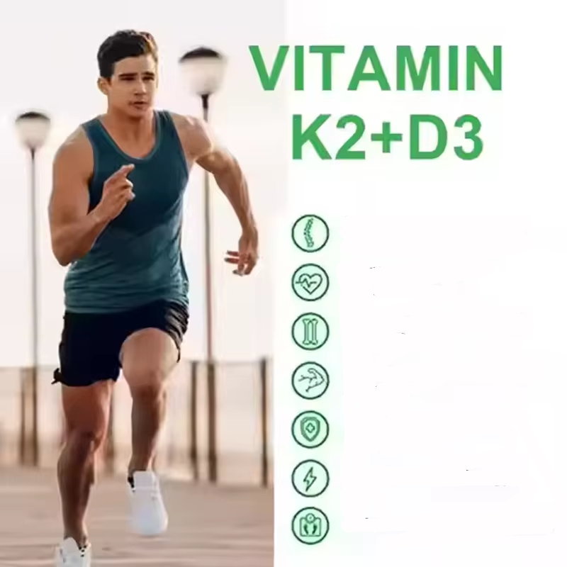 OEM Private Label Vitamin D3 K2 Soft Capsules