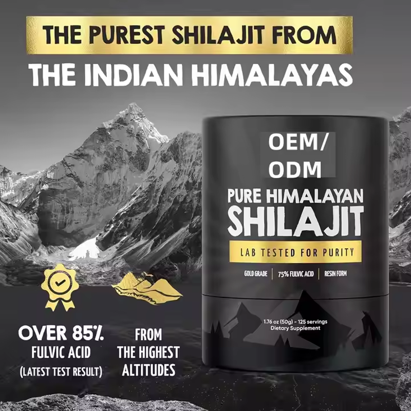 100% Natural Shilajit Extract Fulvic Acid Paste Shilajit Resin