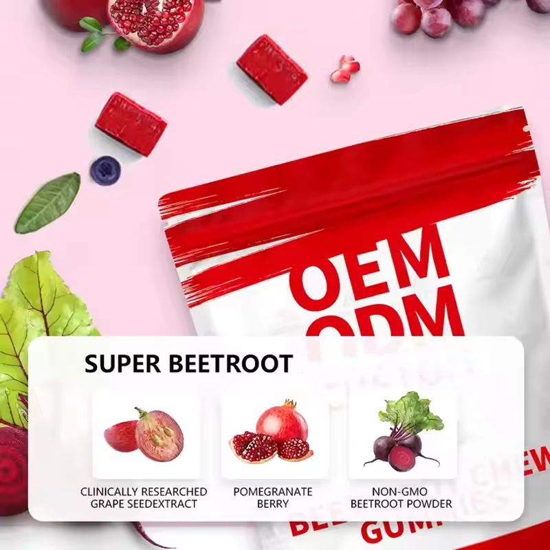 OEM Custom Beetroot Gummies