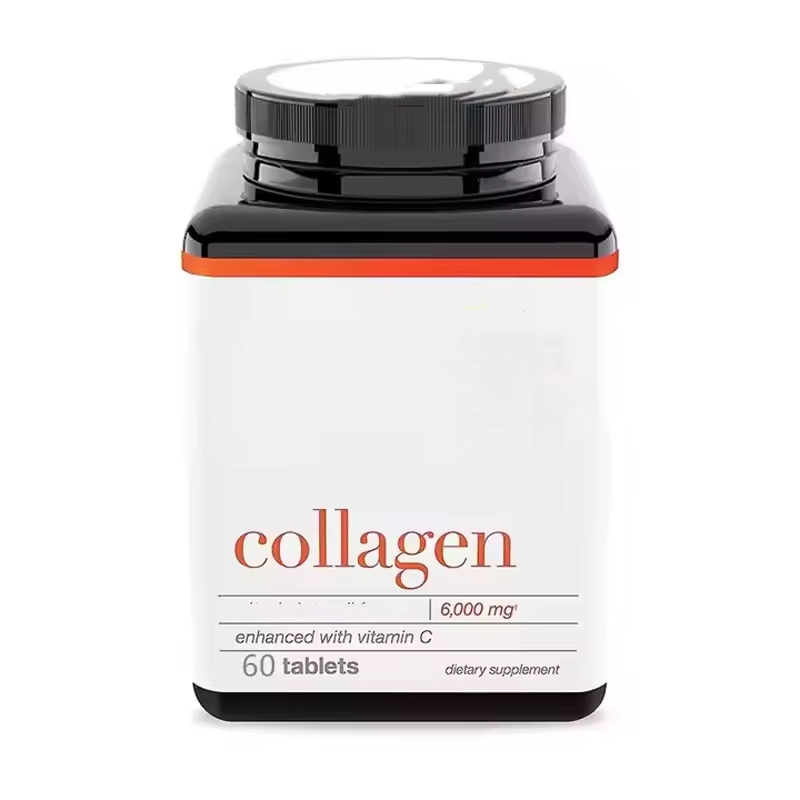 OEM Collagen and Vitamin C Supplement Tablets Advanced Hydrolyzed Formula Vitamin C