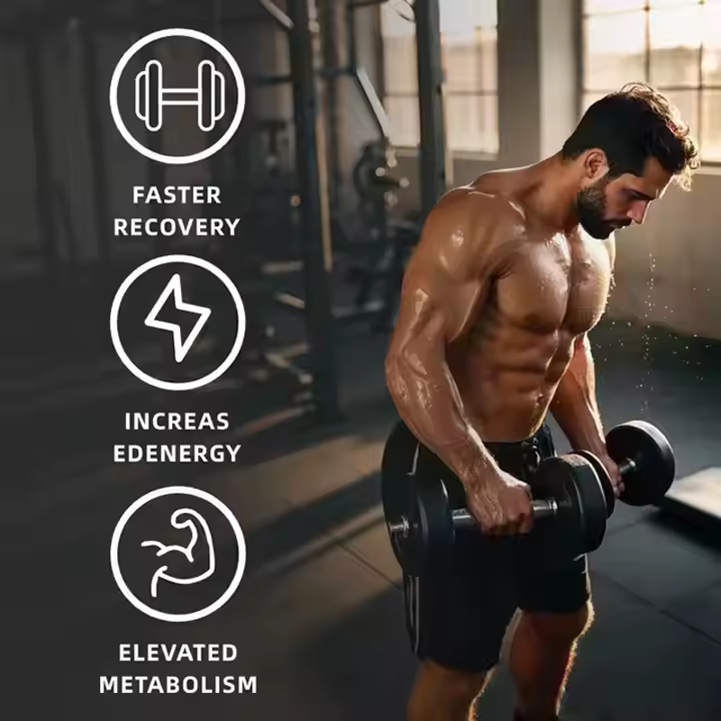 OEM Strawberry Flavor 5g Sugar-Free Creatine Monohydrate Gummies