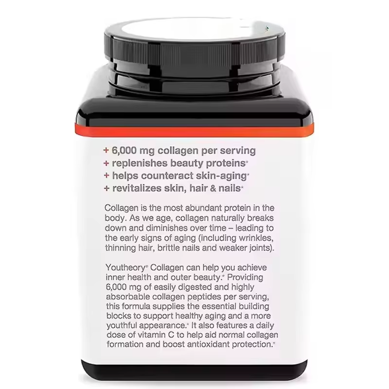 OEM Collagen and Vitamin C Supplement Tablets Advanced Hydrolyzed Formula Vitamin C