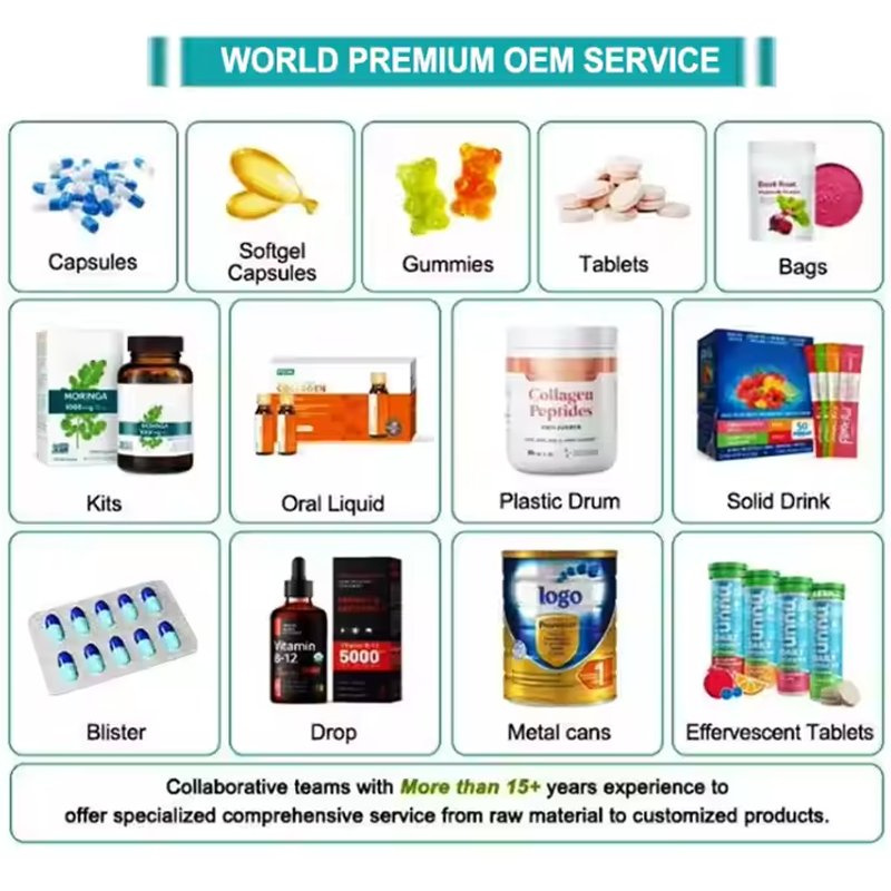 Multi Collagen with Biotin Vitamin C Collagen Powder Adult Collagen Powder