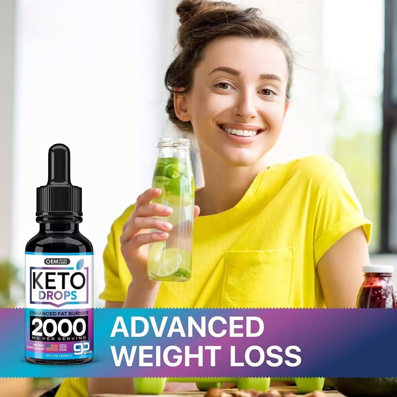 Besica New Arrival Keto Drops Appetite Suppressant Keto BHB Liquid Drops Supplement