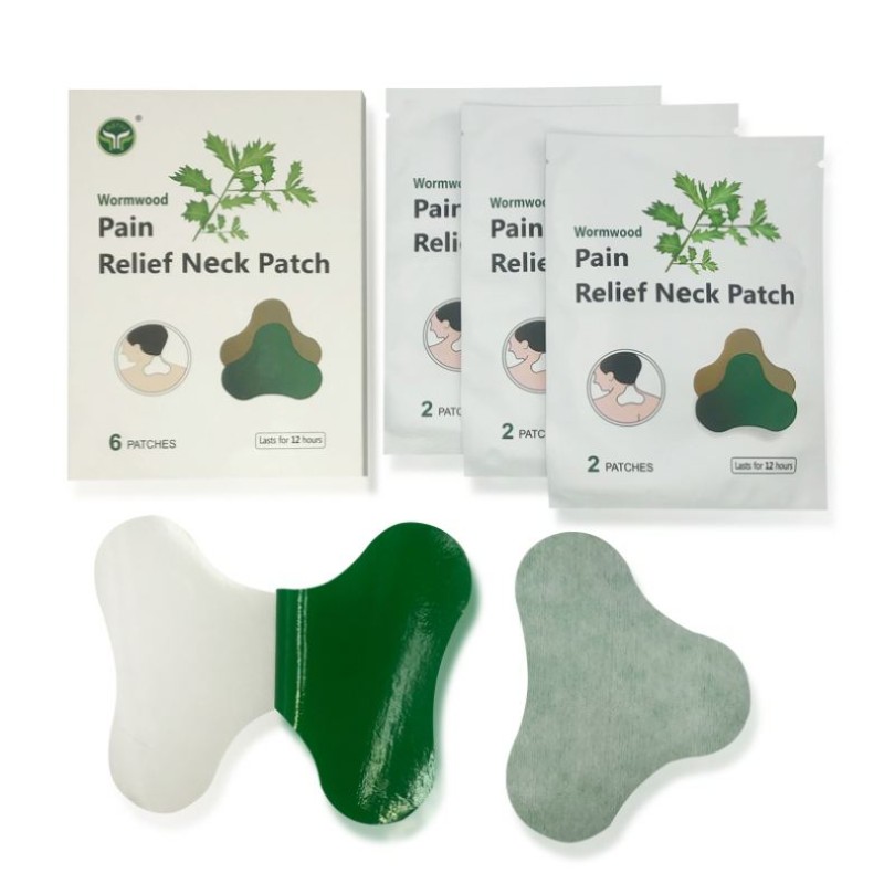 New Arrival Chinese Medical Supplies Mugwort Knee Pain Relief Patch Free Sample