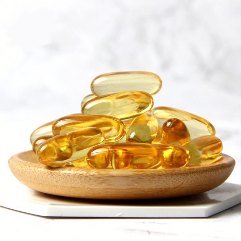 Natural Animal Tested Fish Oil Softgel Capsules for Increased Immunity