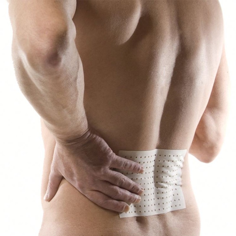 Manufactured Red Chili Pepper Perforated Medical Supply Patches Chili Pain Relief Patches