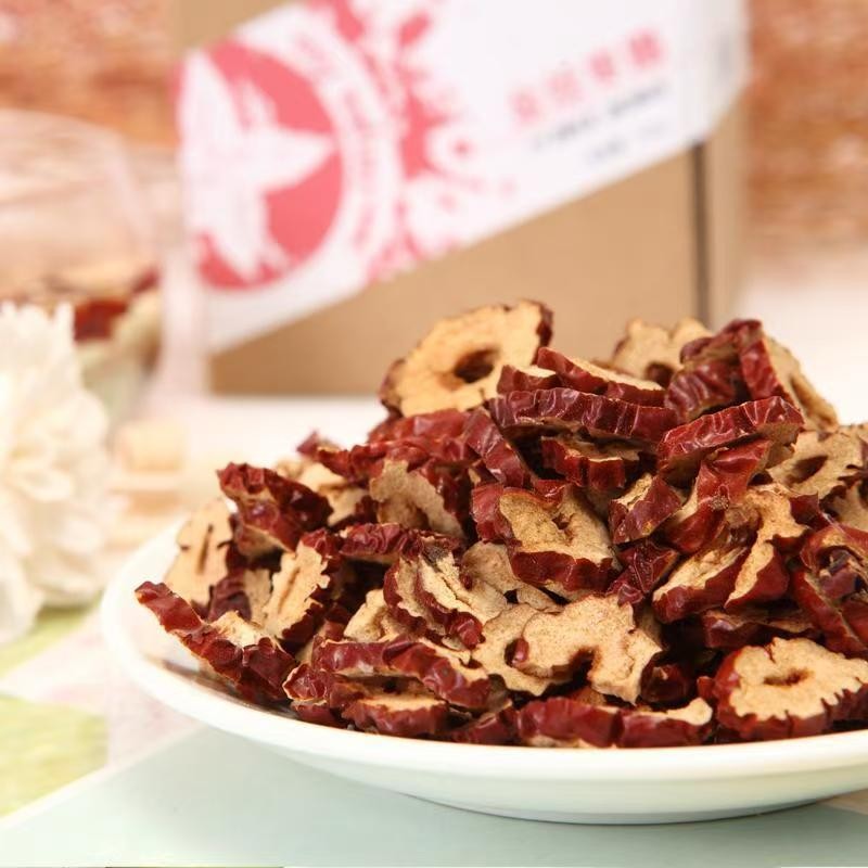 Red Date Herbal Tea - Energy Boost and Stress Relief Natural Red Date Tea for Hydration and Relaxation