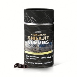 Pure Natural Pure Himalayan Shilajit Gummies Plant Extract Shilajit Pure Himalayan Gummies Himalayan Shilajit Gummies