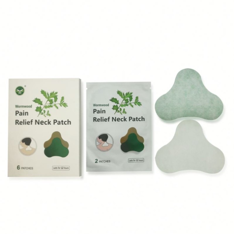 New Arrival Chinese Medical Supplies Mugwort Knee Pain Relief Patch Free Sample