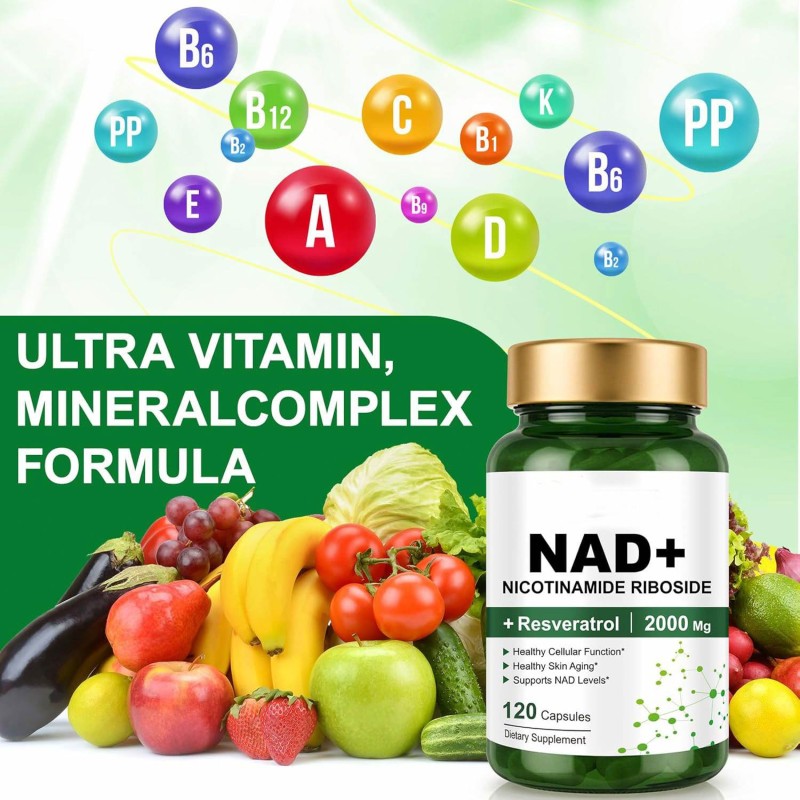 Besica OEM NAD+ Cellular Renewal Supplement Antioxidant Nicotinamide Riboside Adult Daily Supplement Men Women