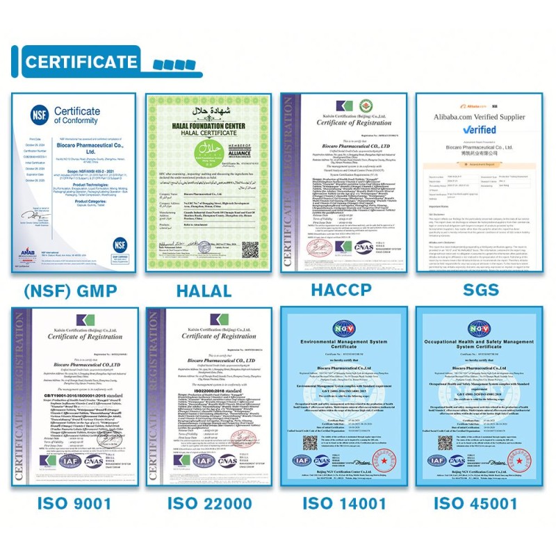 Besica OEM Hair Loss Supplement DHT Blocker Capsules Biotin Saw Palmetto Supplement Vegan Health Powerful Hair Vitamin Capsules