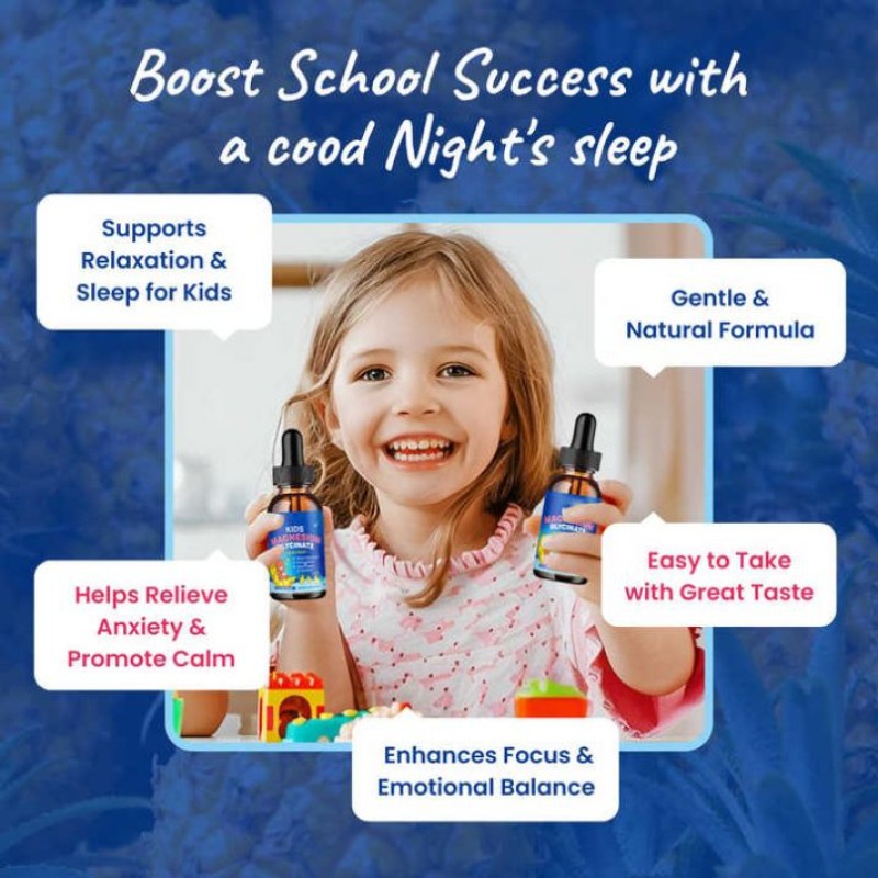 Besica Wholesale Children's Magnesium Citrate Drops - Magnesium Glycinate Capsules L-Threonate Magnesium Supplement