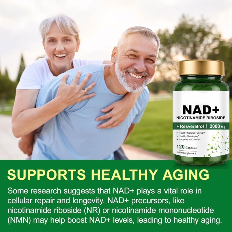 Besica OEM NAD+ Cellular Renewal Supplement Antioxidant Nicotinamide Riboside Adult Daily Supplement Men Women