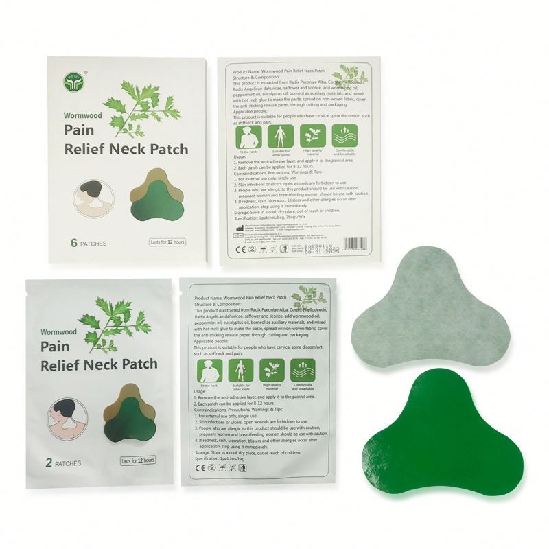 Most Popular Mugwort Ingredient Moxibustion Knee Pain Relief Patch Oral and Body Healthcare Product