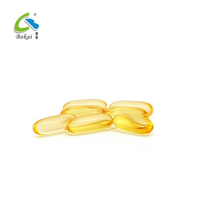 Natural Animal Tested Fish Oil Softgel Capsules for Increased Immunity