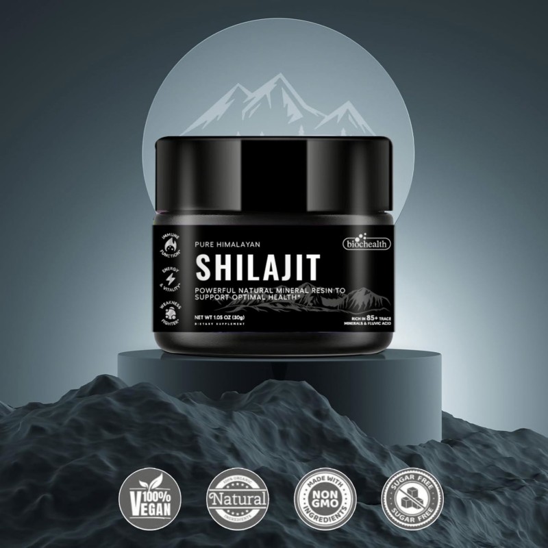 Besica OEM Organic Shilajit Paste Shilajit Extract Supplement Multiple Minerals Fulvic Acid Shilajit Resin Pure Himalayan