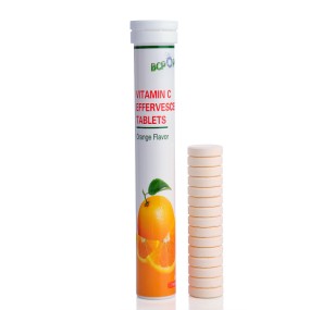 Food Grade Vitamin C 100mg - 1000mg Effervescent Product