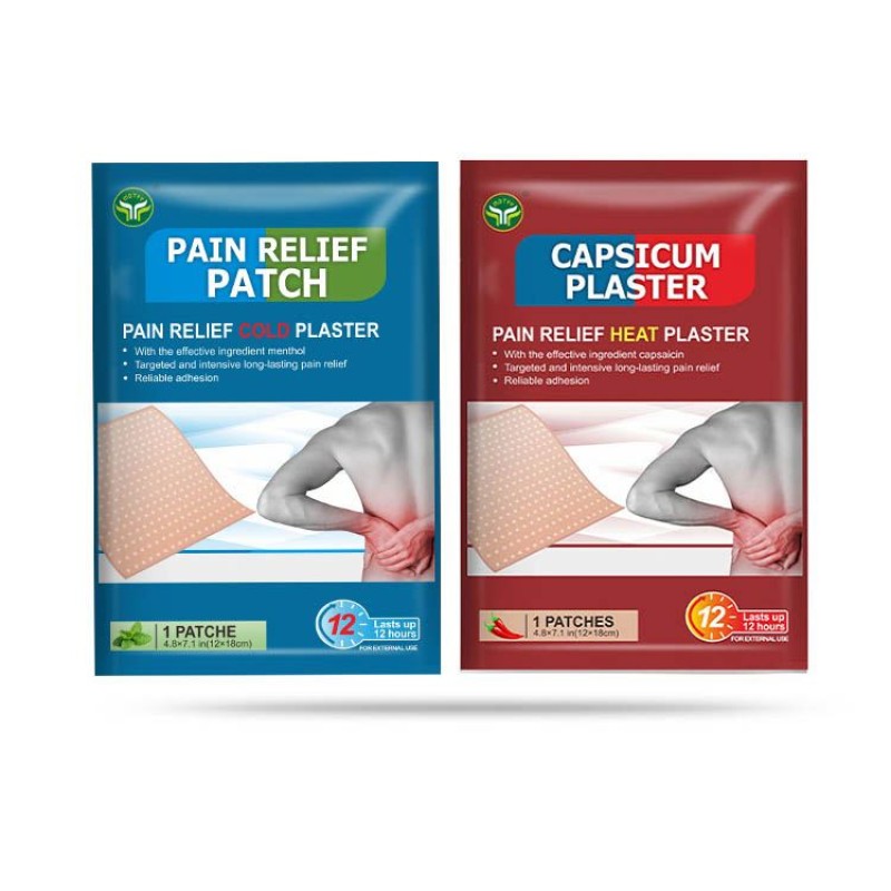 Chinese Supplier Healthcare Supply Chili Camphor Extract Menthol Pain Relief Patch