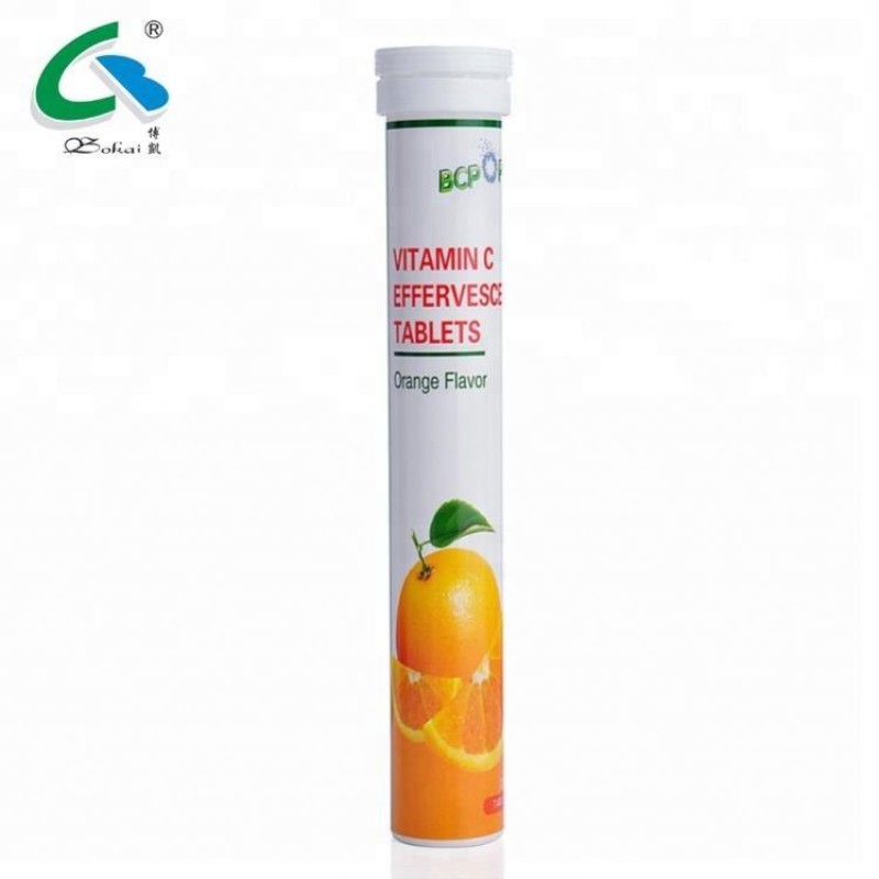 Health Supplement Vitamin C Effervescent Tablets Carbonated Beverage with Private Label