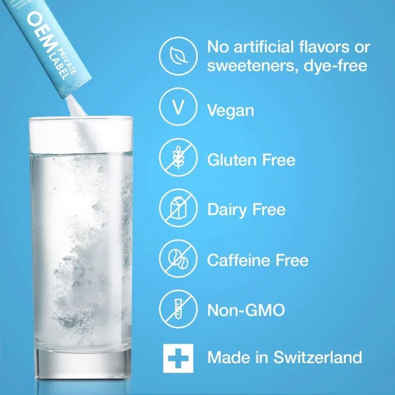 Besica OEM Electrolyte Powder Drink Workout Supplement Formula Rehydration Recovery Sports Electrolyte Drink Powder