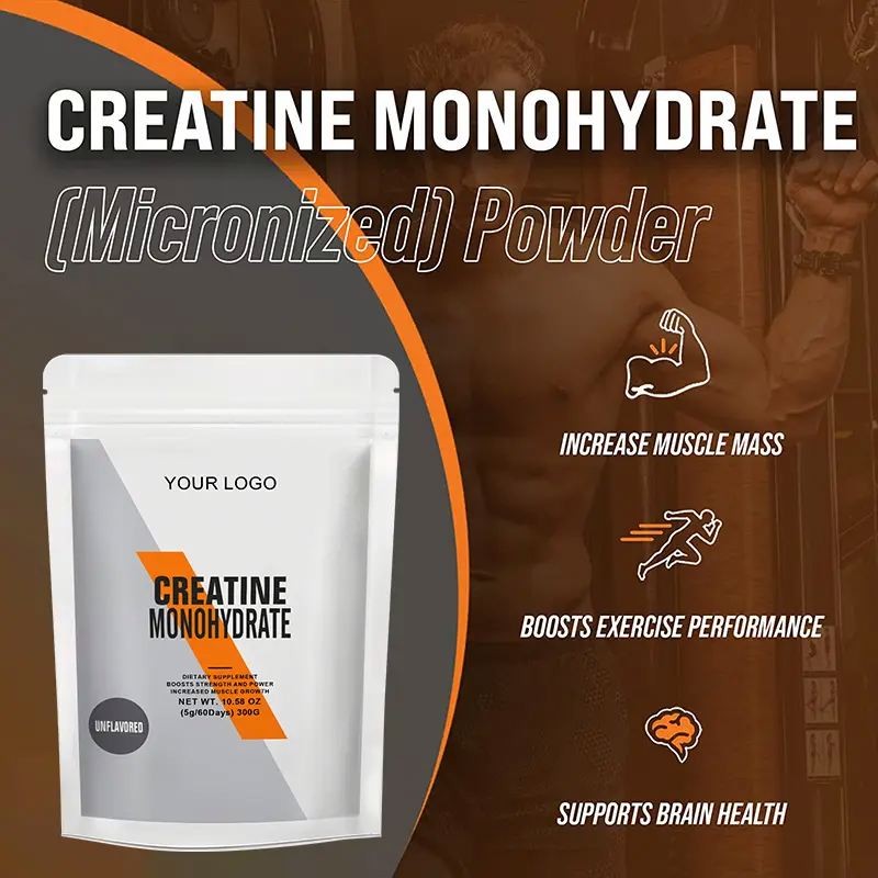 Besica OEM Manufacturer Creatine Monohydrate Powder - Pure Creatine Powder Sports Supplement for Building Muscle