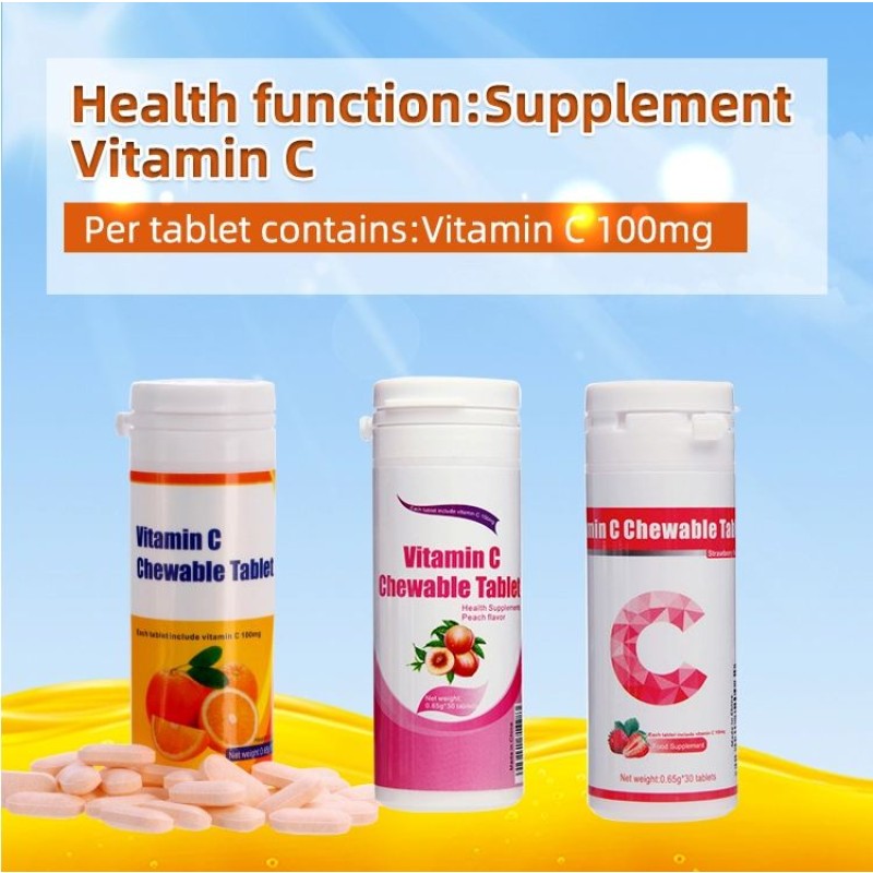 Best Beauty Health Product Vitamin C 500mg Chewable Tablets