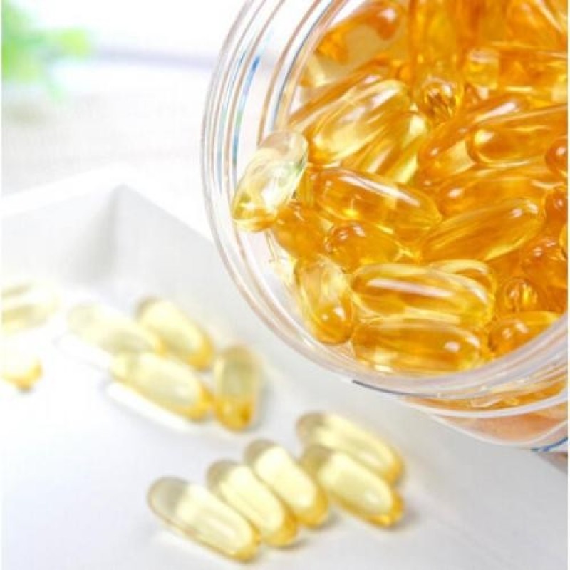 Omega-3 DHA Fish Oil Capsules Softgel Capsules