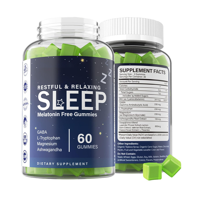 Wholesale OEM Customizable Melatonin Gummies Foreign Trade Production Sourcing