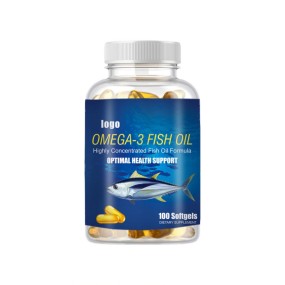 Fish Oil Softgel Capsules Health Product Food Supplement Enhance Immunity for Men and Women