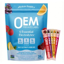 Biochealth Custom Hydration Energy Drink Powder Stick Pack Electrolyte Supplement Better Hydration Health Supplement