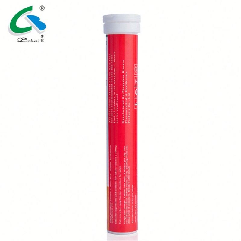 GMP OEM Certified Ascorbic Acid Vitamin C 1000mg Effervescent Tablets