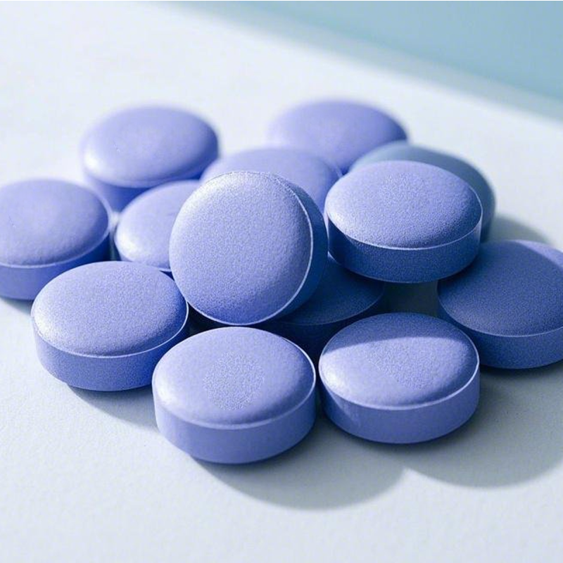 Improved Lutein Extract Zeaxanthin Chewable Tablets Candy with Vitamin C Blueberry Flavor