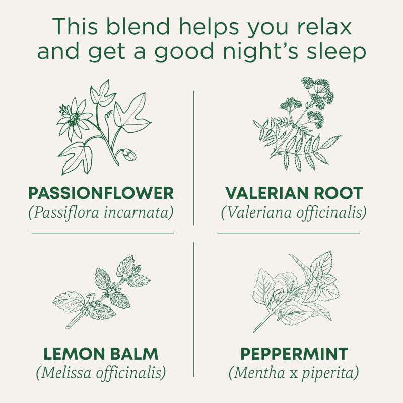 OEM/ODM Valerian Root Herbal Tea | Adult Sleep Support Dietary Supplement | Private Label Relaxation Tea