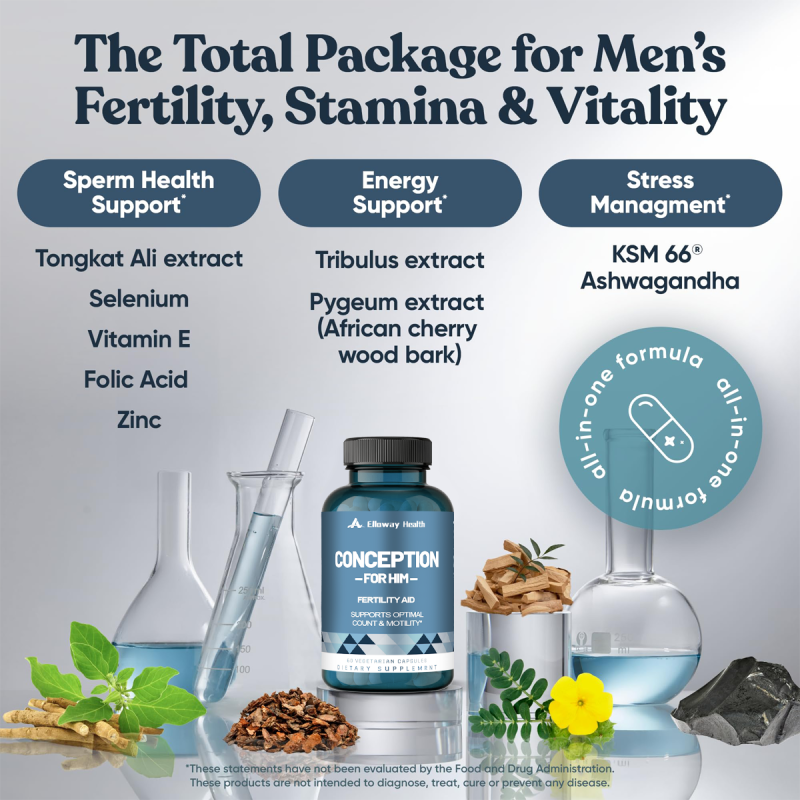 OEM/ODM Male Fertility Herbal Capsules | Preconception Support | Dietary Support for Sperm Health