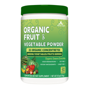Organic Fruit & Vegetable Blend Powder Daily Nutrition Boost Adult Dietary Supplement Not Suitable for Pregnant Women