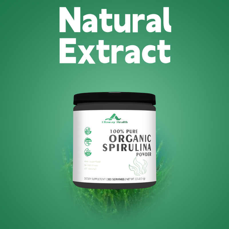 Organic Spirulina Powder Premium Nutrition Supplement