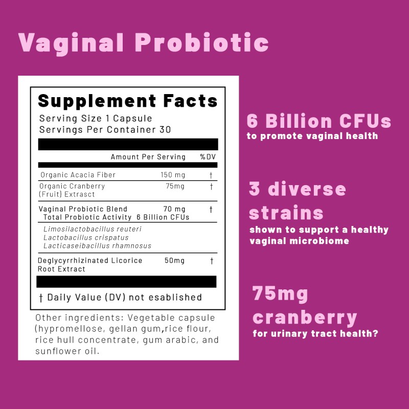 OEM/ODM Vaginal Probiotic Capsules