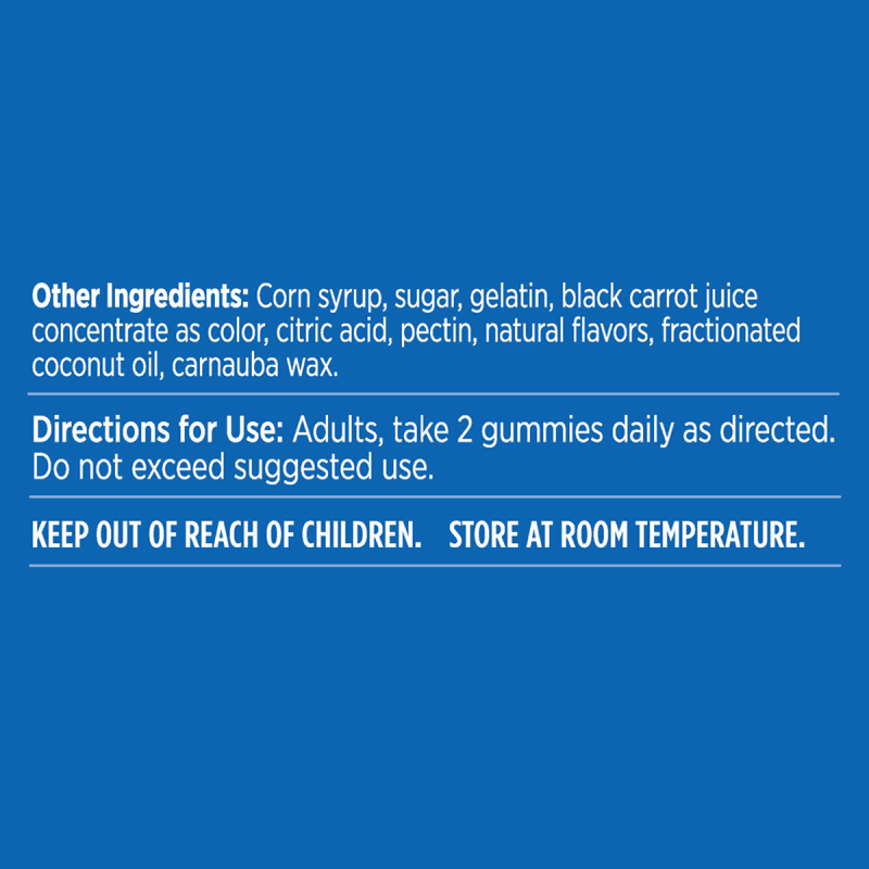 Convenient Blueberry Flavor Lutein Eye Gummies Vitamin Boost Candy Supplement Suitable for All Ages