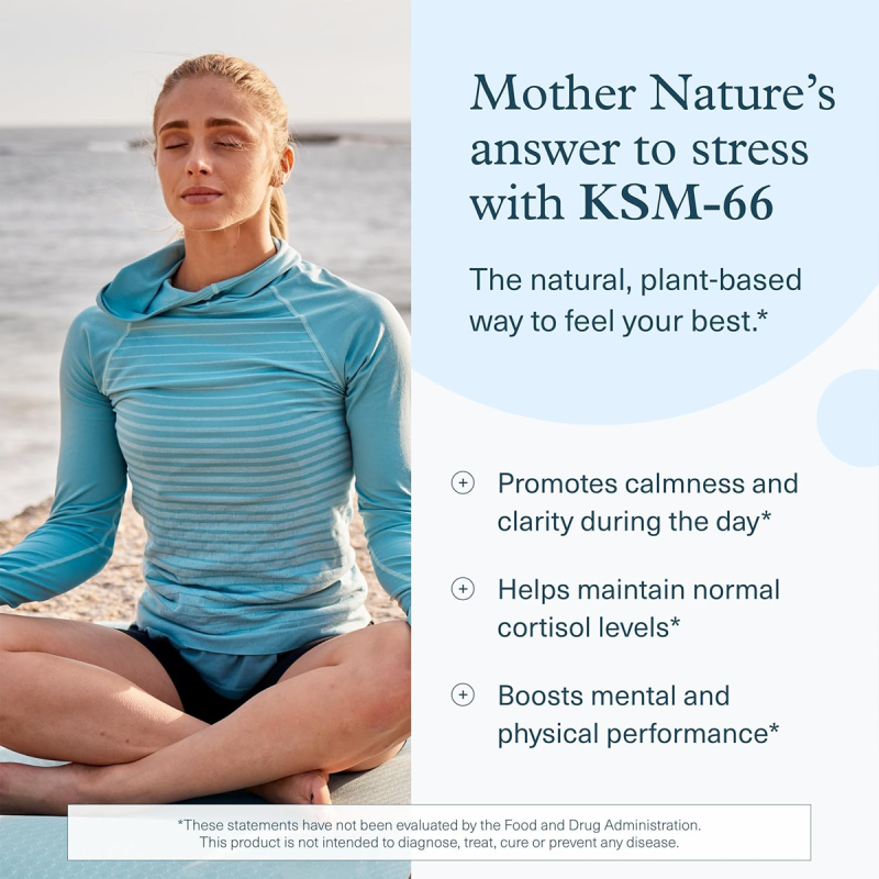 Ashwagandha KSM-66 Organic Capsules - Herbal Brain Support & Relaxation Supplement Organic Herbal Formula Custom Bulk