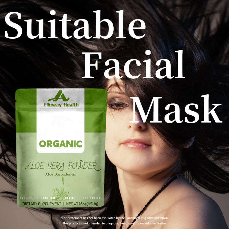 Bulk Organic Aloe Vera Powder (454g) | Custom Packaging | 100% Natural Extract