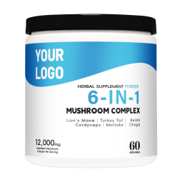OEM/ODM Six-in-One Mushroom Blend | Immune Support & Vitality | Herbal Power Supplement
