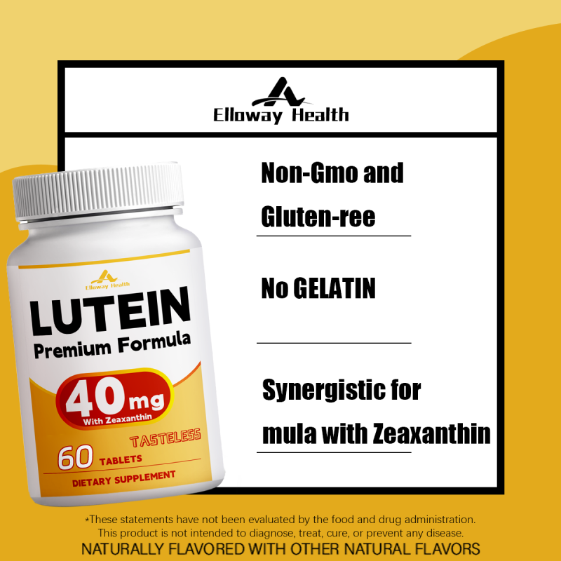 OEM/ODM Lutein & Zeaxanthin Chewable Tablets | Candy Flavor | Eye Health & Vitamin C Boost